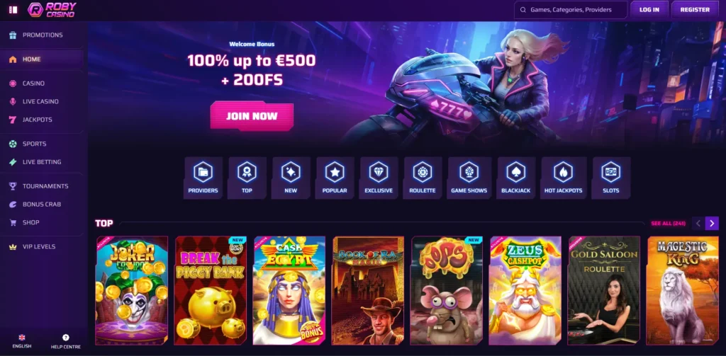 Casinos nuevos en España - RobyCasino